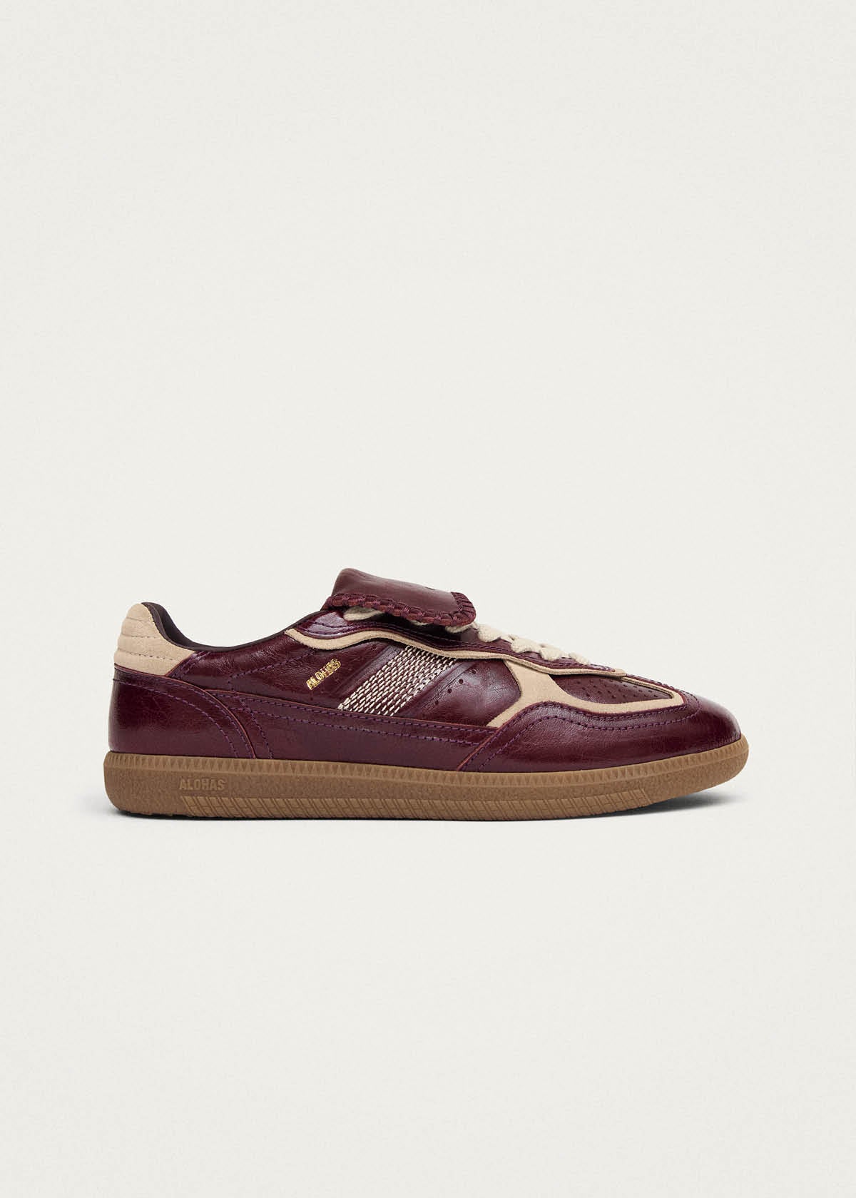 Tb.490 Club Deep Burgundy Patent Leather Sneakers